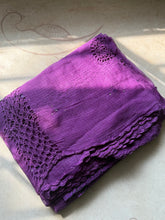 Kota Cotton Crochet Saree
