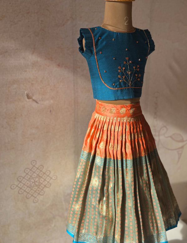 Esha - Crop Top and Skirt Occasion Edit