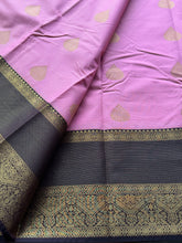 Semi Kanchi Silk Vairaoosi Saree with Double Border