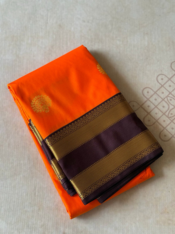 Semi Kanchi Silk Saree