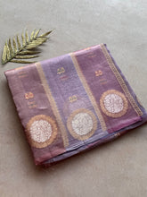 Rosaline - Pure Organza Rangkat Saree with Sona Rupa Buttas