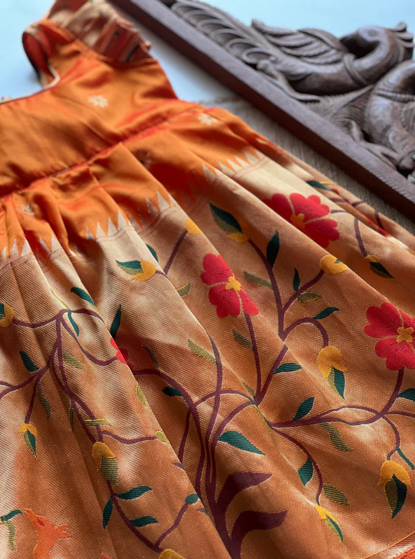 Paithani frock