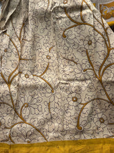 Mangalgiri Pen Kalamkari Saree