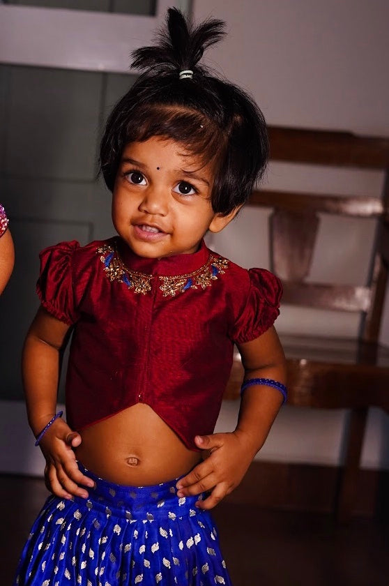 Esha - Crop Top and Skirt Occasion Edit