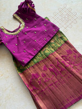 Kids Crop Top and Skirt - Pongal Collection