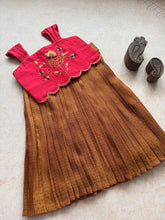 Brocade Crop Top and Skirt