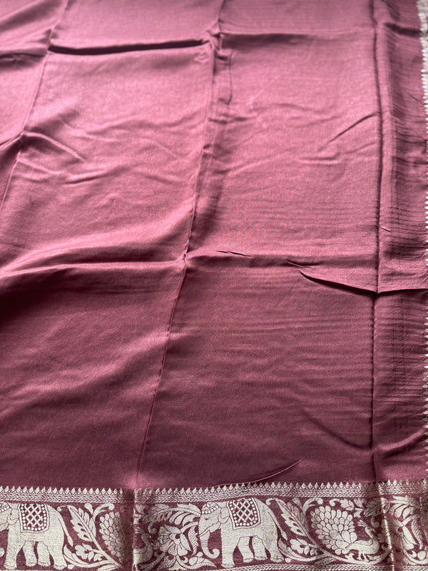 Dola Silk Zari Border Saree