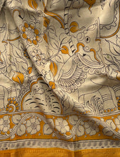 Mangalgiri Pen Kalamkari Saree