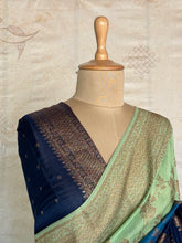 Nityasri - Ombre Khaddi Georgette Saree With Jaal Detailings