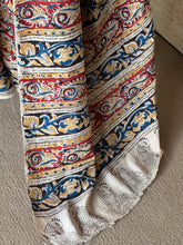 Arohi - Pure Kalamkari Handblock Printed Silk Saree