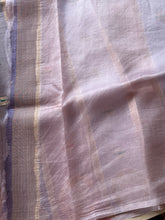 Rosaline - Pure Organza Rangkat Saree with Sona Rupa Buttas