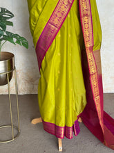 Semi Kanchi Silk Saree