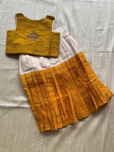 Lakshya Yamuna - Kolam Crop Top & Sungudi Skirt Set Festive Edit Express (Navaratri Collection)