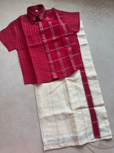 Boys Dhoti and Shirt - Onam Collection -Express