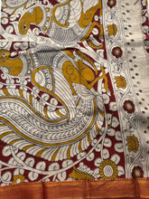 Mangalgiri Pen Kalamkari Saree