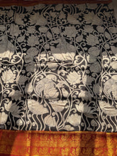 Mangalgiri Pen Kalamkari Saree