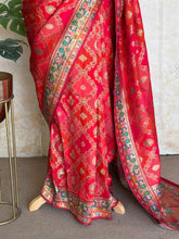 Nirosha - Satin Silk Rangkat Peacock Saree