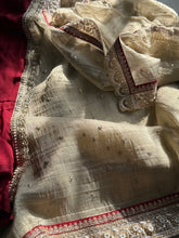 Pure Silk Tissue Georgette Saree