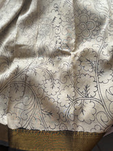 Mangalgiri Pen Kalamkari Saree