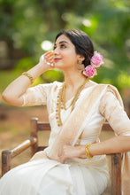 Adhya - Pure Cotton Saree | Onam Edit