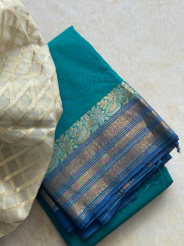 Chettinad Cotton Saree - Pongal Collection