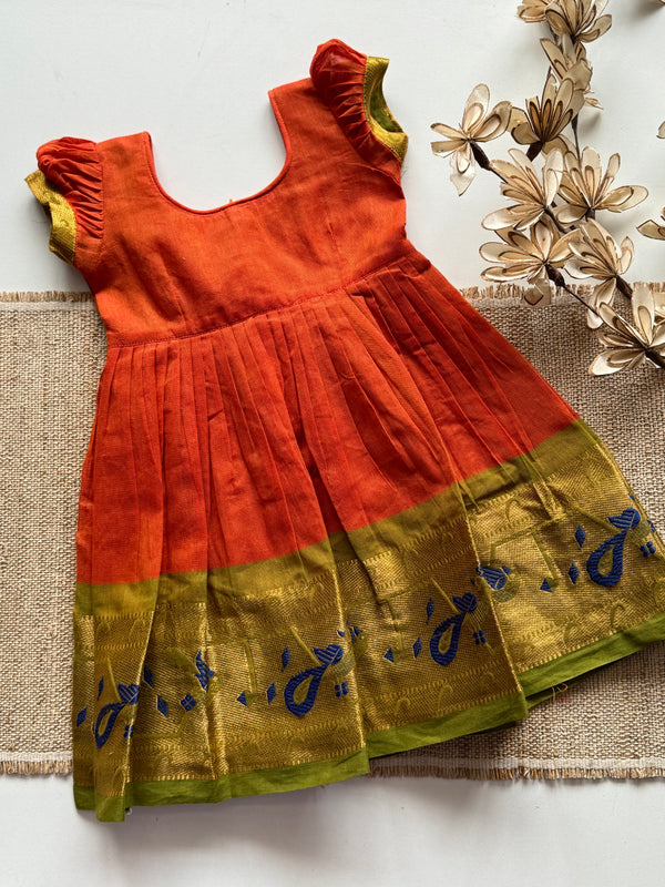 Kids Overcoat Frock - Diwali Collection