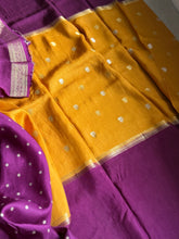 Mysore Crepe Silk Mubbagam Saree – Festive & Ethnic Wear