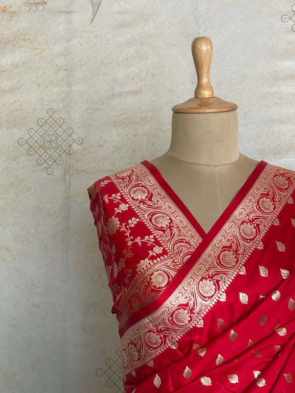 Kadhambari - Pure Mushru Banarasi Saree