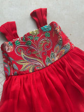 Vibha - Kids Georgette Banarasi Dress