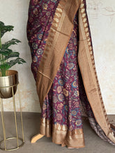 Mridula - Dola With Kalamkari Prints And Zari Border