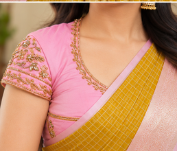 Semi Kanchi Silk Saree