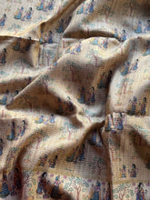 Madhubani - Hand-Painted Madhubani Inspired Tussar Saree