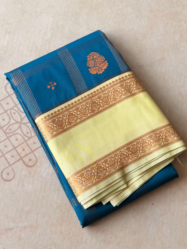 Semi Kanchi Silk Saree