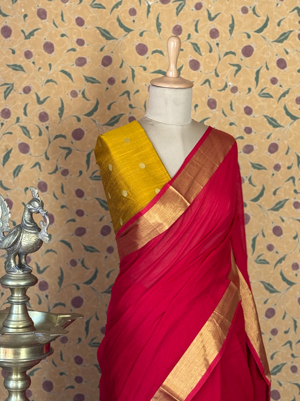 Mul Cotton Saree