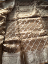 Pure Molten Gold Tissue Saree