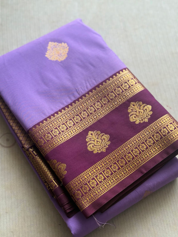 Semi Kanchi Silk Saree – Festive & Ethnic Wear