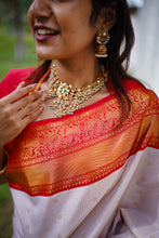 Semi Kanchi Silk Saree