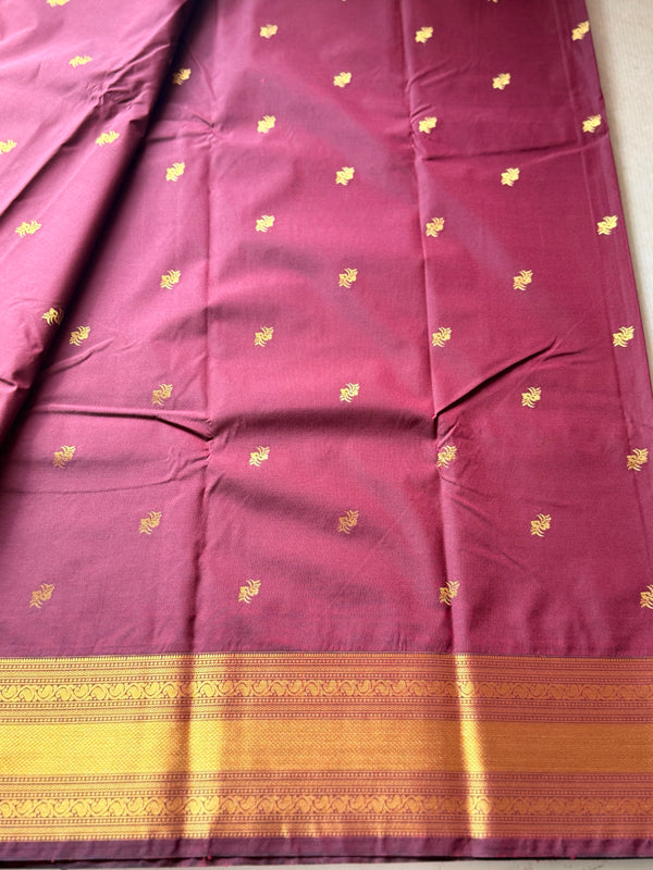 Semi Kanchi Silk Saree