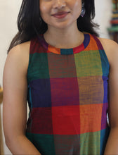 Kadhambam - Madras Checks Co-ord Set