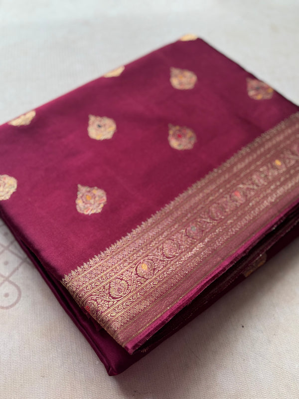 Satin Mushru silk