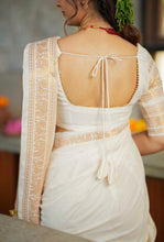 Adhya - Pure Sungudi Cotton With Narayanpet Border -  Onam Edit