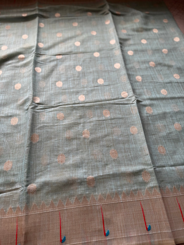 Linen Paithani