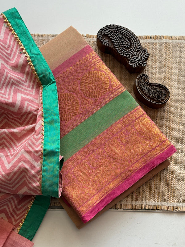 Chettinad Cotton Saree - Diwali Collection