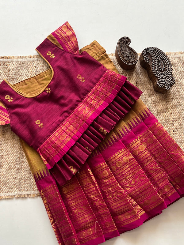 Crop top and skirt - Diwali Collection