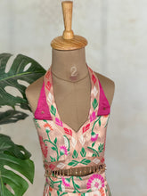 Banarasi Crop Top And Skirt