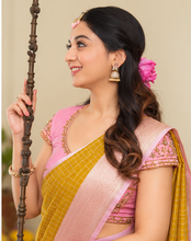 Semi Kanchi Silk Saree