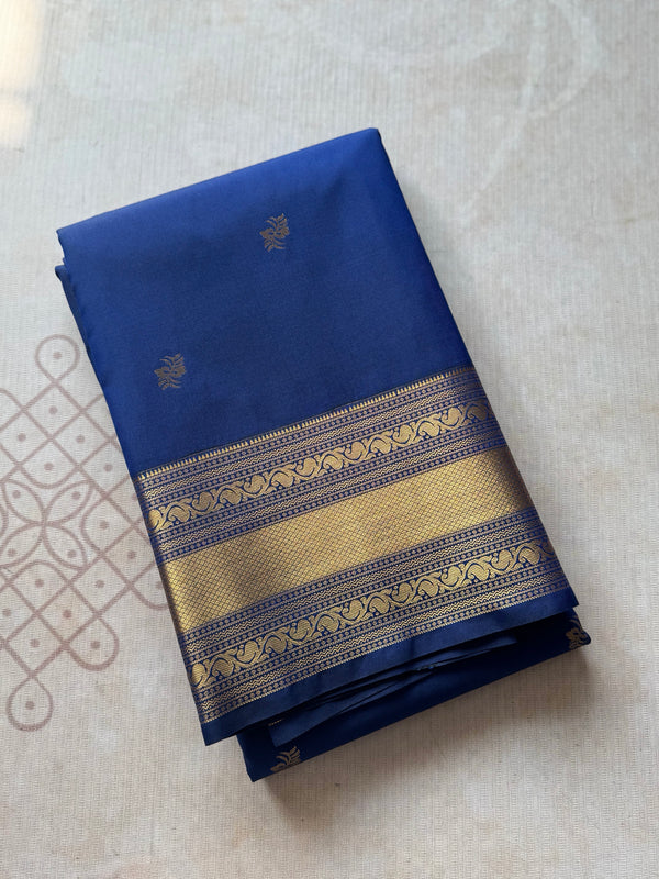Semi Kanchi Silk Saree