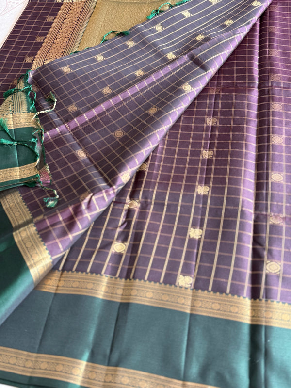 Pure Kanjivaram Soft Silk Saree –Vintage Edition