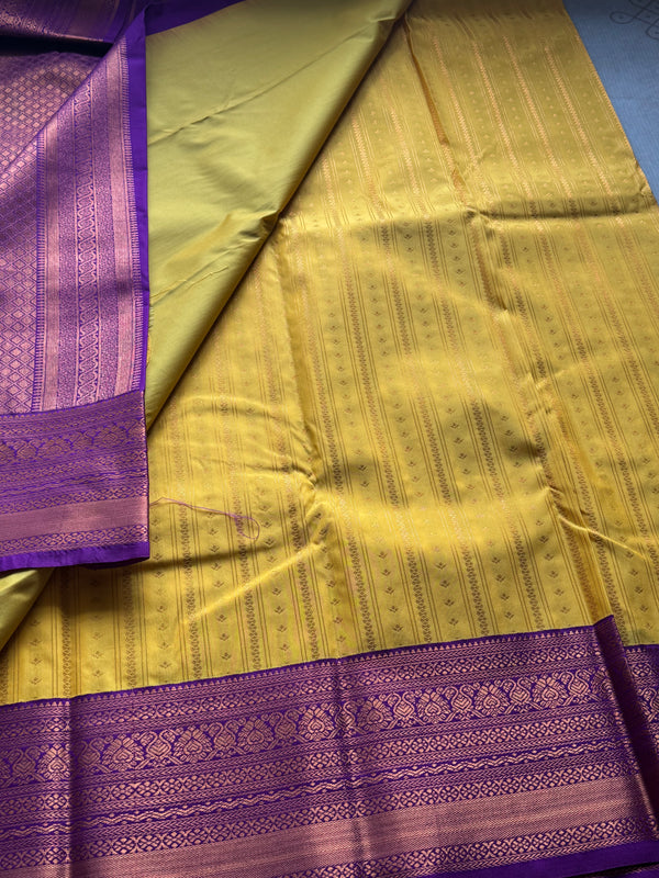 Semi Kanchi Silk Saree