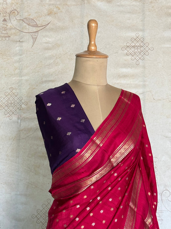 Sphatika - Classic Matka Silk Saree